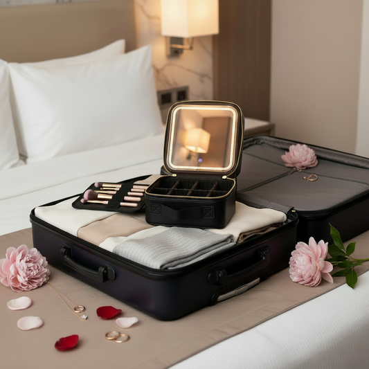 Travel Makeup Bag – Portable Cosmetic Organizer for Beauty Essentials