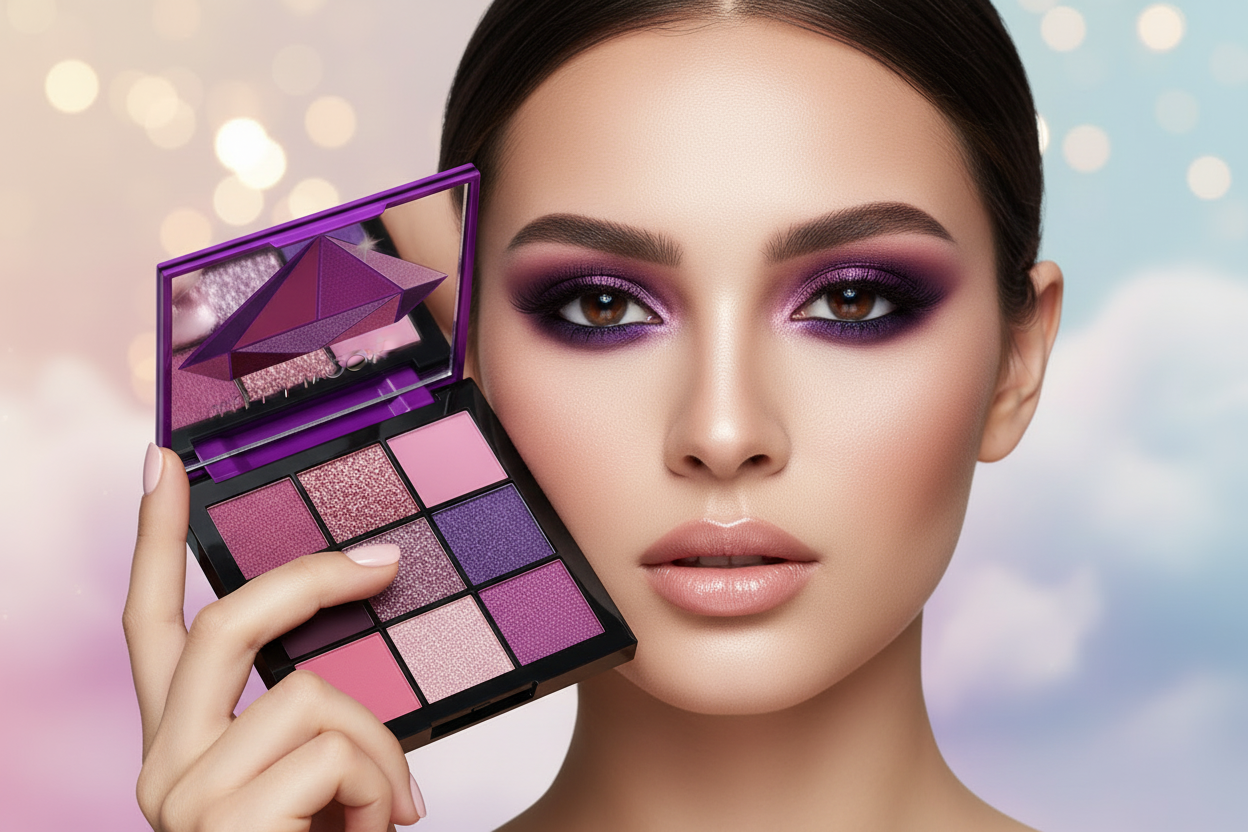 Obsessions Eyeshadow Palette – Highly Pigmented Neutral & Glam Shades