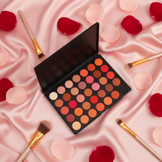 35 Shade Eyeshadow Palette – Highly Pigmented, Blendable & Long-Lasting Makeup Kit